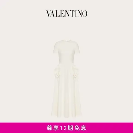 【12期免息】华伦天奴VALENTINO女士 CREPE COUTURE 迷笛连衣裙图片