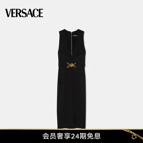 【新年礼物】VERSACE/范思哲 女士Medusa Biggie迷笛无袖连衣裙商品大图