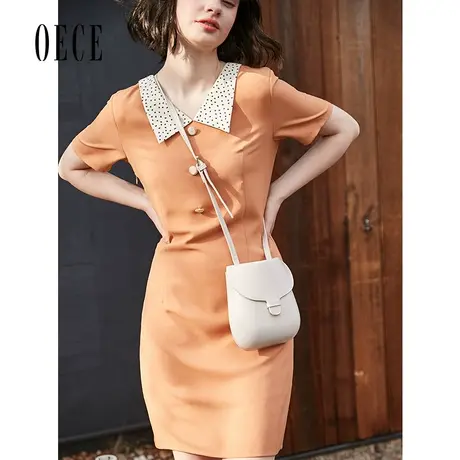 OeceOece春夏新款女 很仙的法式复古连衣裙超仙仙女裙子图片