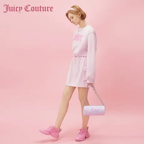 Juicy Couture橘滋2024早春日穿搭新款女装图案印花立体袋半截裙商品大图